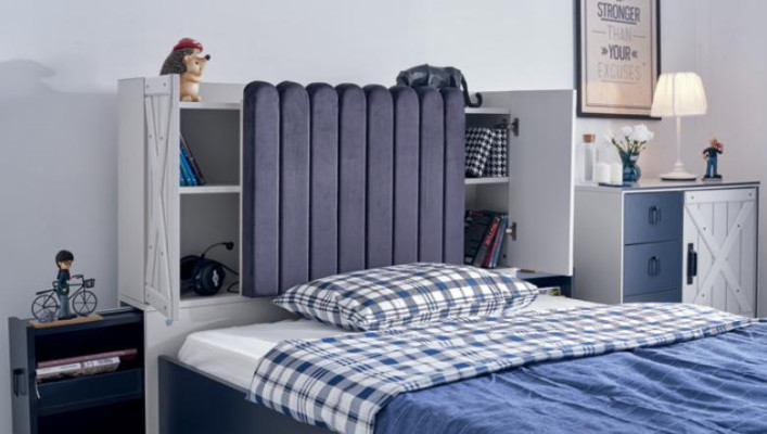 Modern Style Bed Wooden Beds Luxury Design Bedroom Furniture Wooden Bed