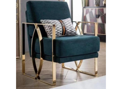 Luxurious Armchair Modern Design Green Relax Armchair Seat Luxury Waiting Room new