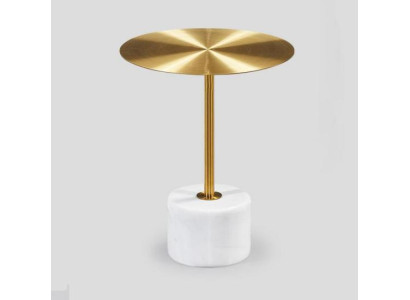 luxurious coffee table tables round modern metal gold stylish side table