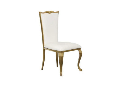 luxurious Chair White new Chairs upholstered chair Armchair Metal stylish design