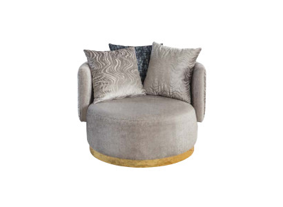 Modern Design 2x Armchair Luxury Single Seater Lehn Textile Furniture Single Seater new