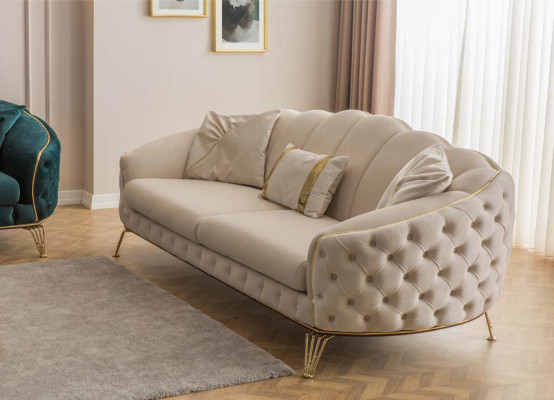 Sofa set 3 3 1 Seater Modern Complete Set Upholstery Suite Couch Set