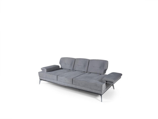 Sofa Fabric Sofa Design Three Seater Gray 3 Seater Upholstered Sofa Couch