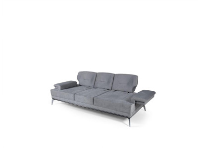 Sofa Fabric Sofa Design Three Seater Gray 3 Seater Upholstered Sofa Couch