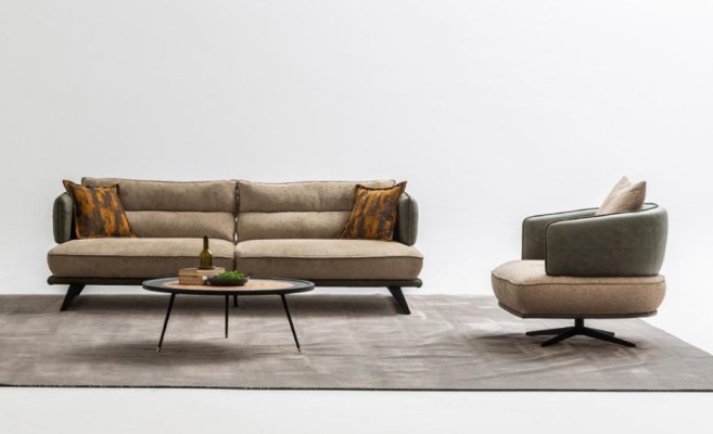 Luxury Sofa set Sofa 3 Seater Armchair Fabric Modern Multicolor Modern Set new