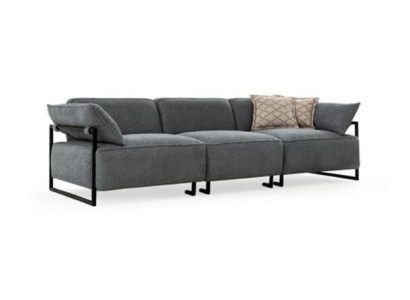 Living room Textile Sofa 3 Seater Luxury Furniture Seat Design Couch Lounge new