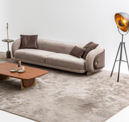 Living room Textile Sofa 4 Seater Luxury Furniture Seat Design Couch Lounge new