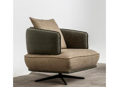 Armchair Design Couch Sofa Relax Textile Lounge Luxury TV Club Upholstery Seater