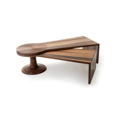 Sliding coffee table for living room modern novelty made from high quality material