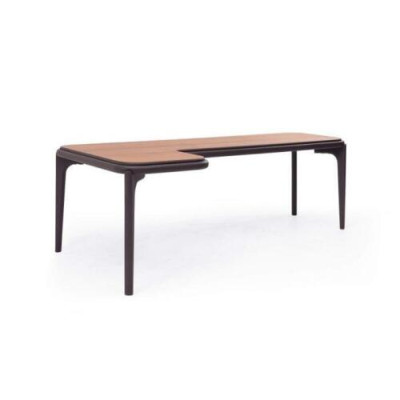 Chic Coffee table for Living room L-shaped modern novelty Gray Color