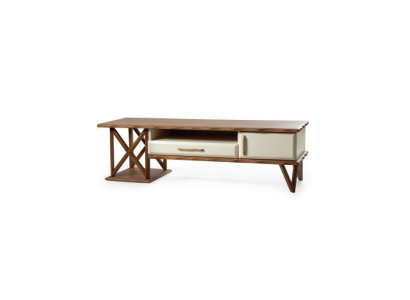 Modern TV Lowboard for Living room Stylish Brown Color Perfect novelty