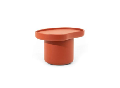 Orange Side table Designer Living room Coffee table Luxurious Furniture