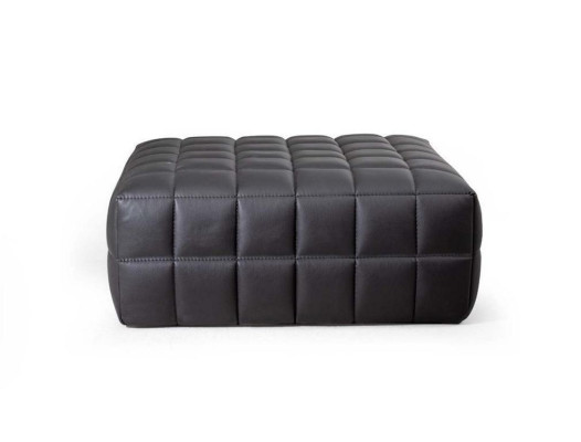 Stylish Black Stool Imitation leather Footstool Living room Furniture new