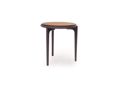 Elegant Round Side table Living room Coffee table Designer Wood Furniture