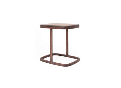 Dark brown side table Living room Wood side table Coffee table