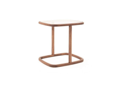 Modern Square Side table Living room Luxurious glass table