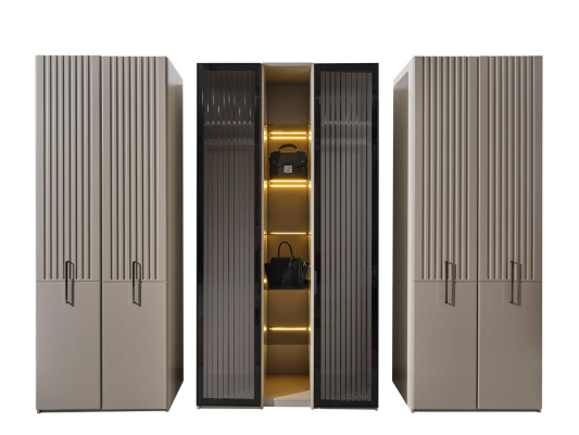 Luxurious bedroom furniture wooden cabinet bedroom beds 4-piece set