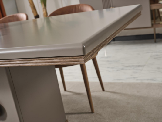 Luxurious Dining table Designer Rectangular Table Robust Wood Furniture new