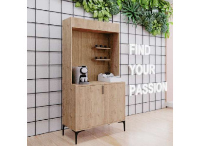 Dining room Sideboard Sideboard Brown Color Modern Design Coffee Cabinet