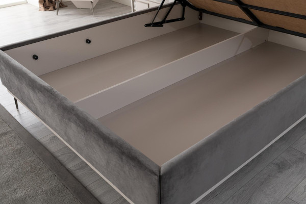 Modern Bedroom Set Double bed Bedside table Wardrobe Luxury