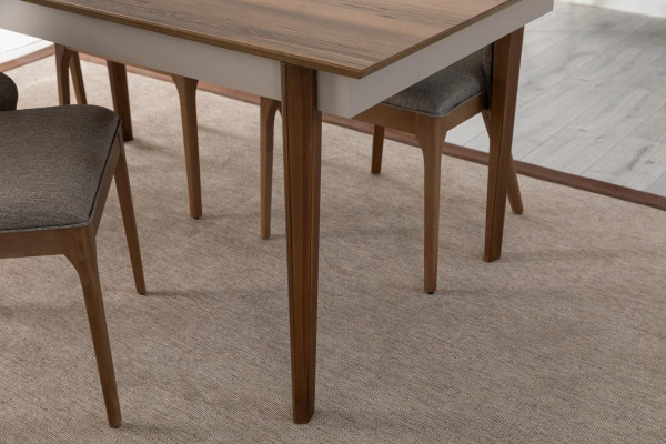 Large Dining room Brown Table Wood Furniture Designer Dining room Tables