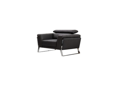 Living room Black Armchair Club Chair Relax Chair Metal Single Seater new