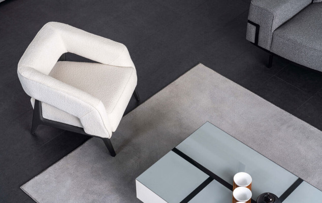 Design 1-Seater Luxury Armchair Upholstered furniture Textile Relax Chair Modern