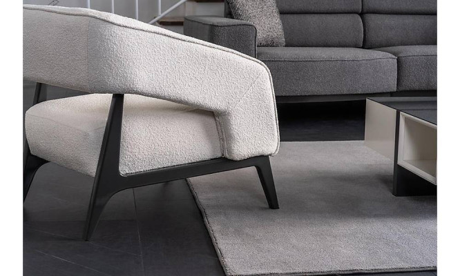 Modern Living room Coffee table Suite Designer 2x Side tables 3pcs