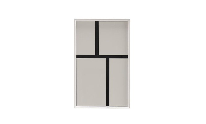 Designer wall cabinet living room furniture white color novelty modern furniture