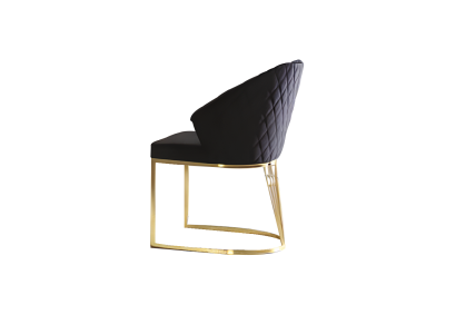 Seating set Dining chairs Dining room Upholstery Black 6-piece Chairs