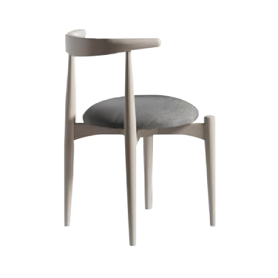 Seating set Kitchen chairs Dining chairs Wooden chairs 4-piece Chairs Beige