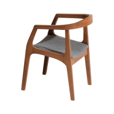 Kitchen chairs Dining chairs wooden chairs brown 2-piece chairs