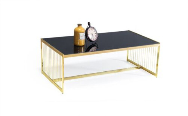 Coffee table Coffee table Living room Table Side table Sofa table Gold