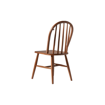 Wooden chair Dining room chair Kitchen chair Brown Wood Classic Chair