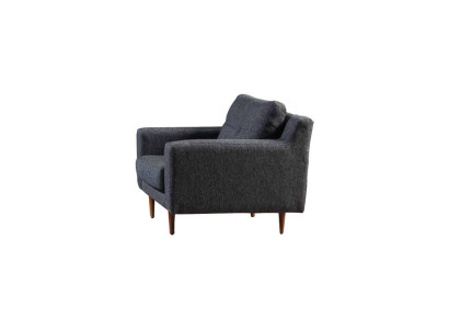 Gray living room upholstered armchair designer single-seater luxury 1-seater 2-piece