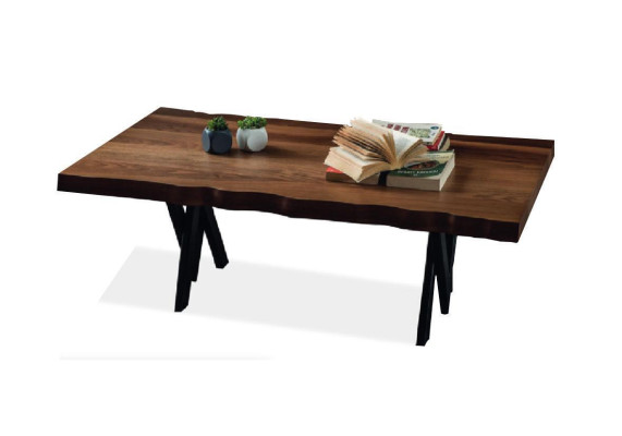 Complete e Brown-Black Dining set Designer Wood Dining table Upholstered chairs