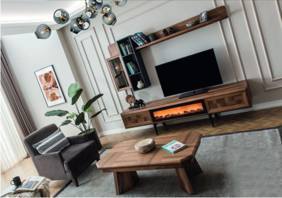 Living room exclusive Suite Designer TV lowboard Lowboard Coffee table
