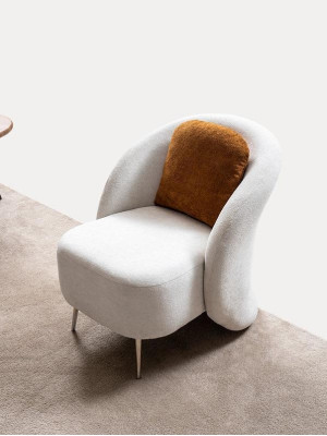 Armchair White Design Couch Sofa Seater Luxury new Relax Lounge Club Upholstery Furniture
