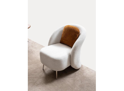 Armchair White Design Couch Sofa Seater Luxury new Relax Lounge Club Upholstery Furniture