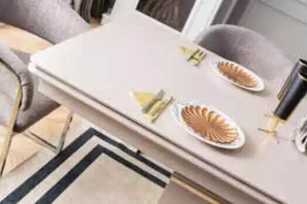 Table 6x Chairs Sideboard Mirror 9-piece Dining room Set Group Suite