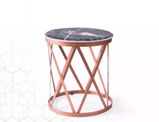 Living room side table luxury luxury furniture table brown design new