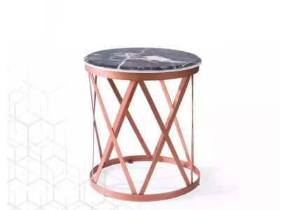 Living room side table luxury luxury furniture table brown design new