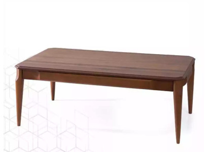 Coffee table wooden table luxury furniture design living room table modern brown