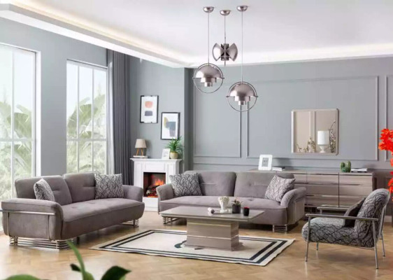 Living room Armchair Furniture Single Seater Swivel Armchair Sofa 1 Seater Modern