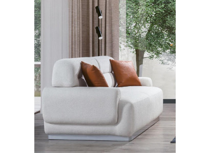 Three Seater Couch Fabric Sofa Couches Furniture Textile 230cm Fabric Couch Sofas