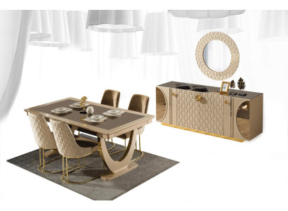 A wonderful set for a contemporary style dining room