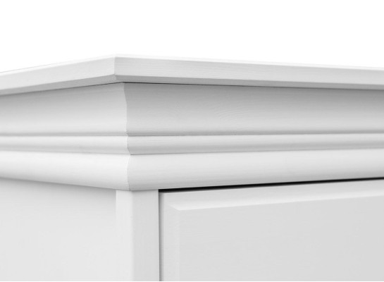 Wardrobe Country House Style Shelf Wardrobe Clothes Cabinets Wood Furniture White