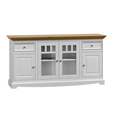 Display cabinet kitchen buffet country house shelf sideboard wardrobe buffet display case new
