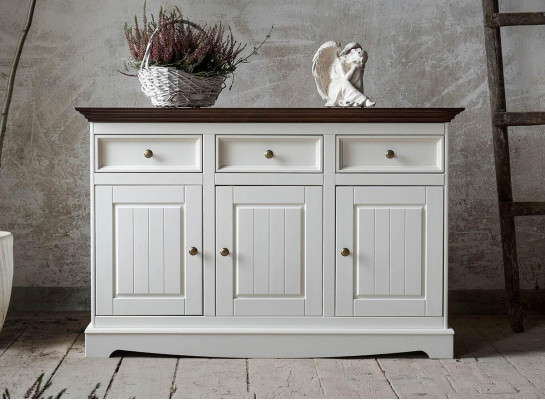Sideboard Chests of drawers Shelf Wood Wardrobe Sideboard Country house chest of drawers Sideboard