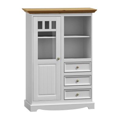 Chests of drawers Shelf Wood Wardrobe Cabinets White Sideboard Country House Chest of drawers Sideboard